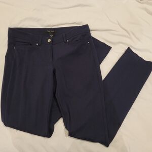 WHBM Navy Women's Ponte Pants Mid'rmmm